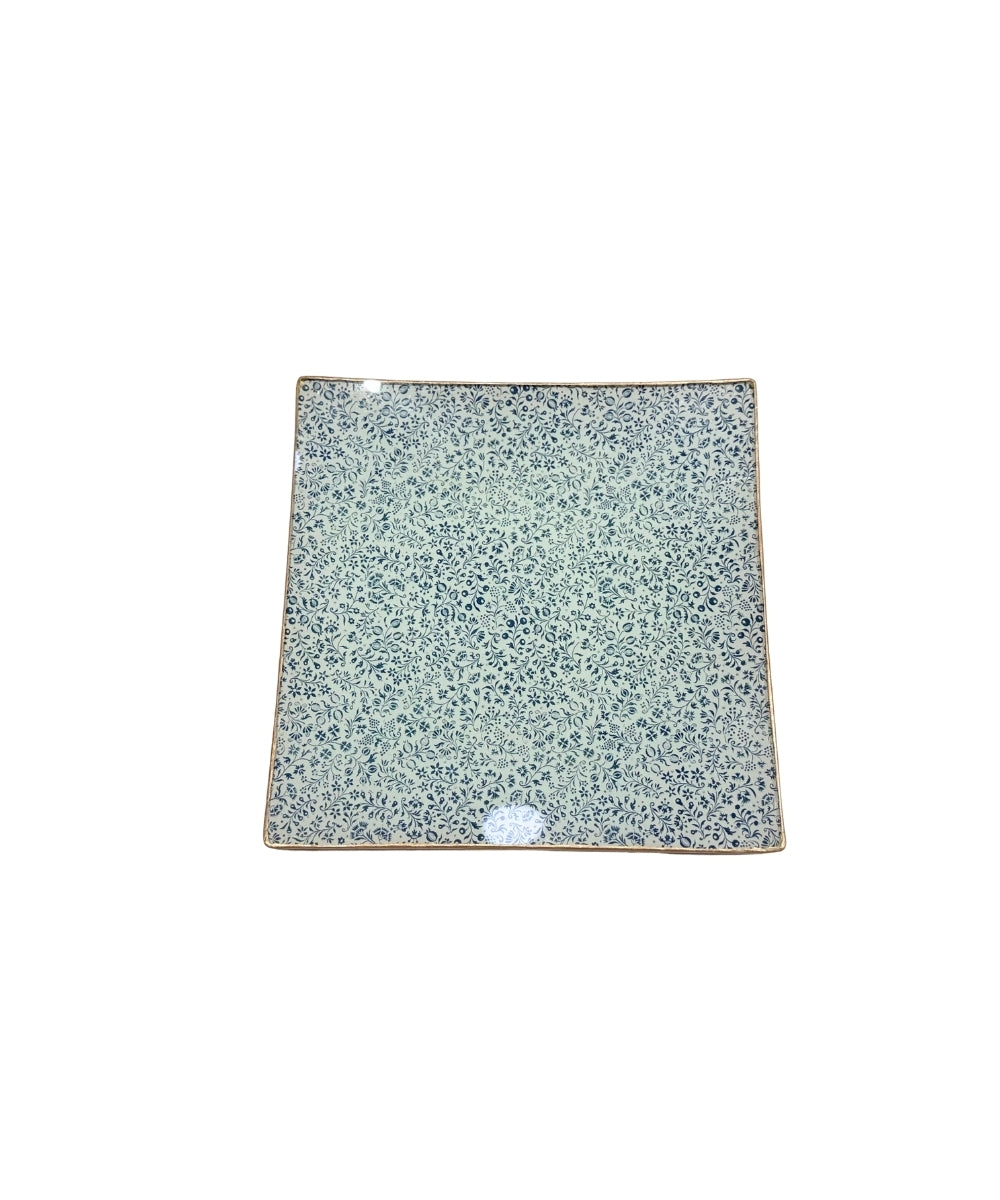 Liberty Blue Square Tray
