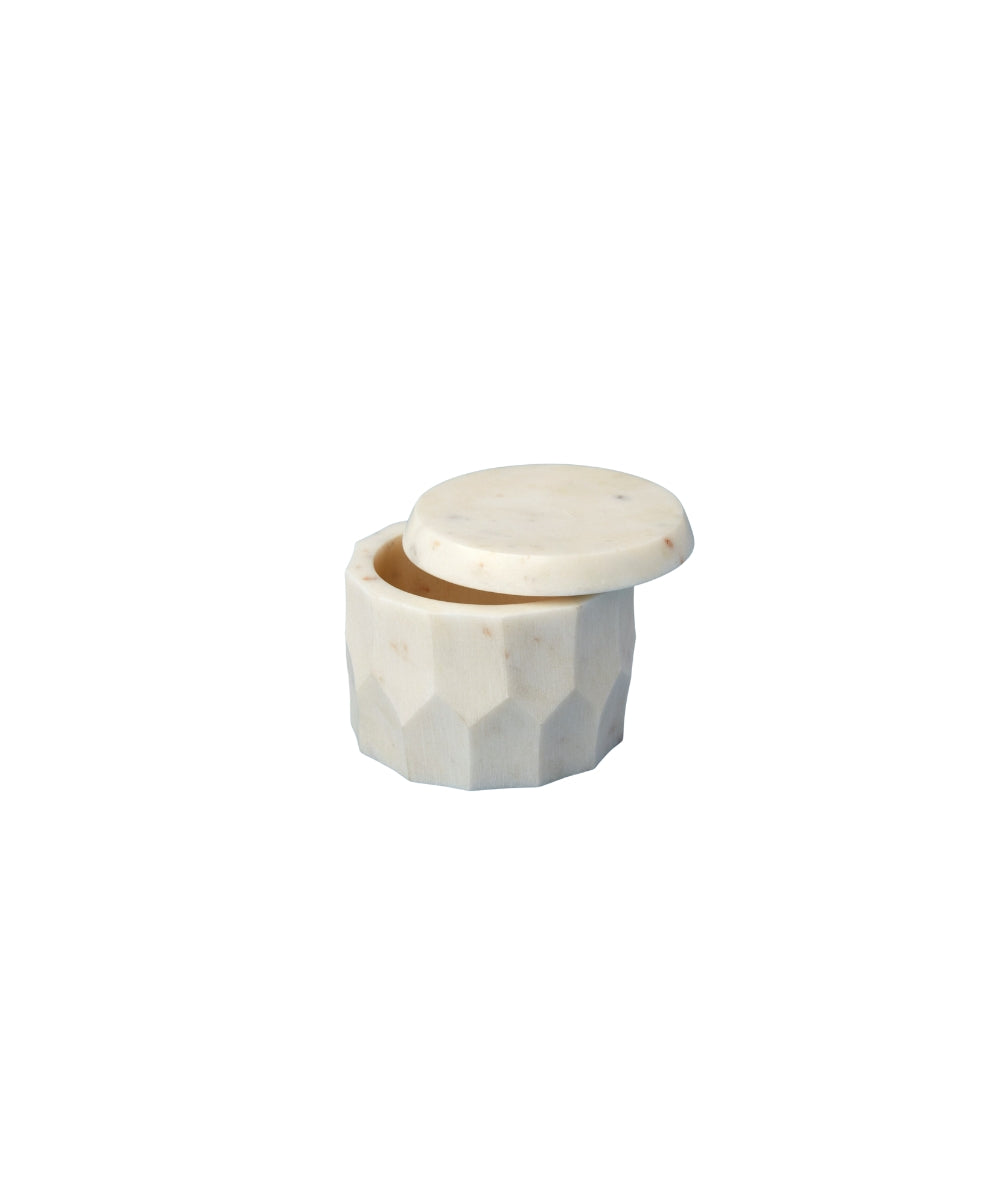 Vittoria Marble Canister Short