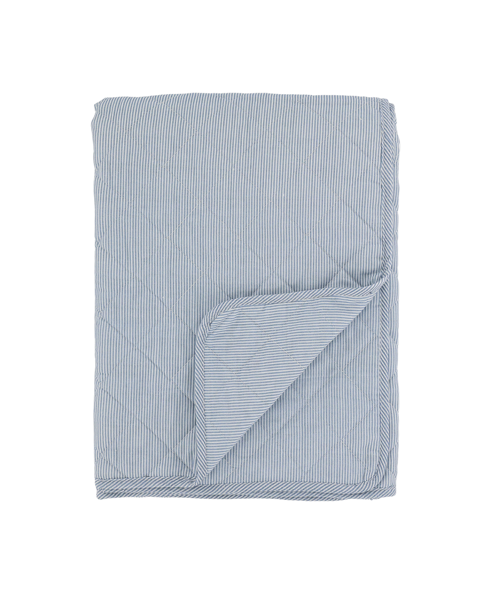 Aix Vintage Quilt L180/W130 cm sky blue