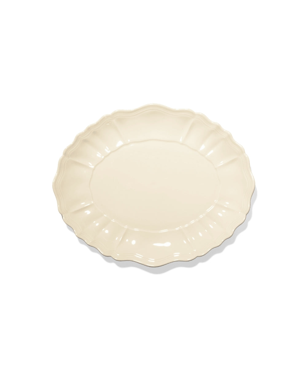 Communus 350 Oval Plate White (35 x 28 x 3.8 cm)