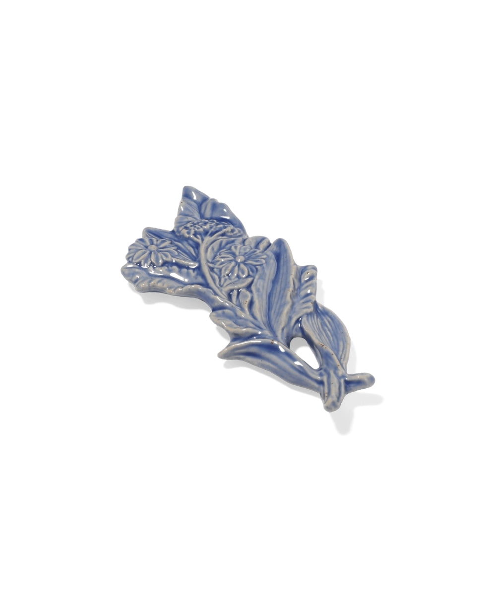 Bouquet Garni Cutlery Rest Blue (13 x 6 x 1.5 cm)