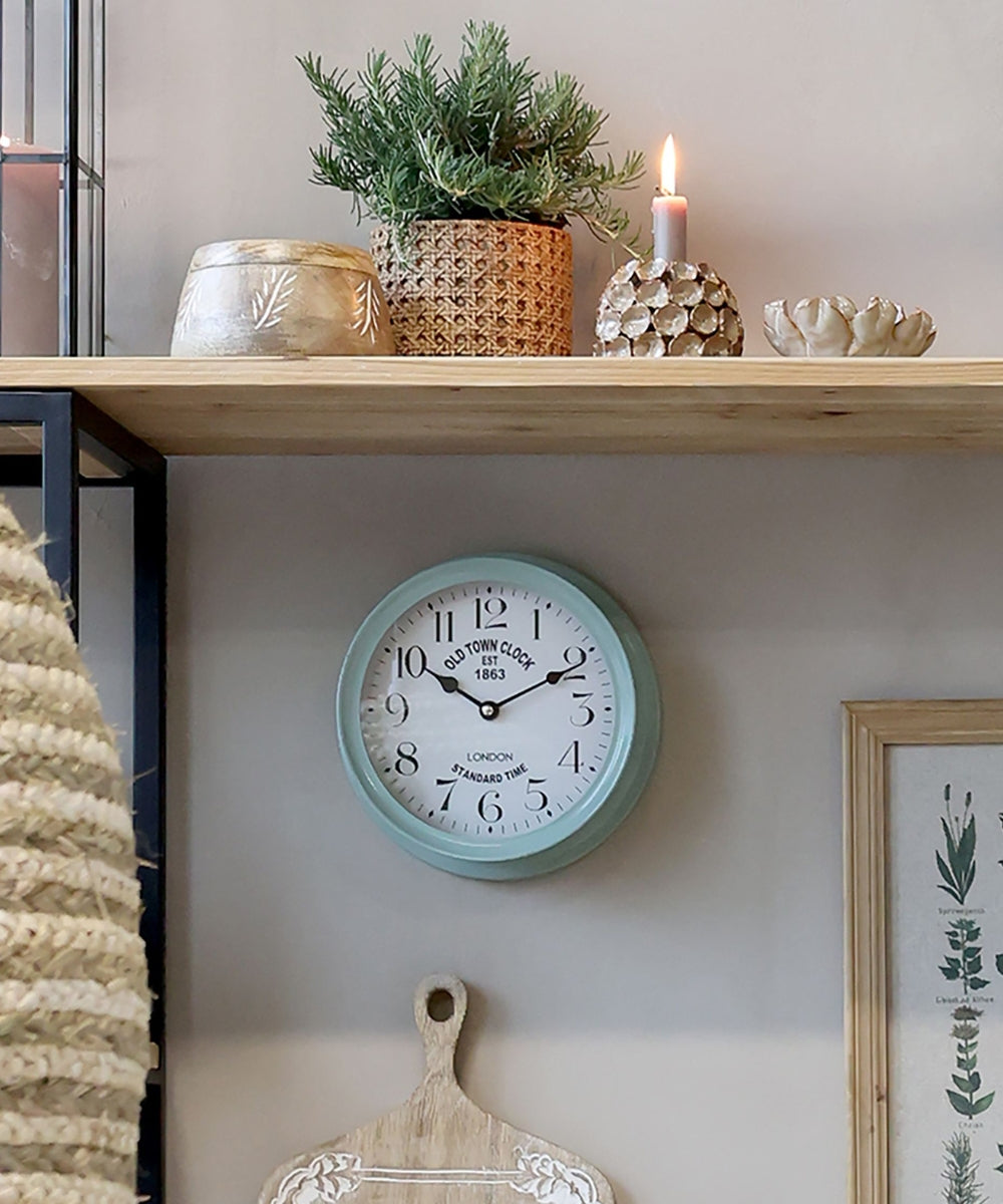 Wall Clock D22.5 cm verte