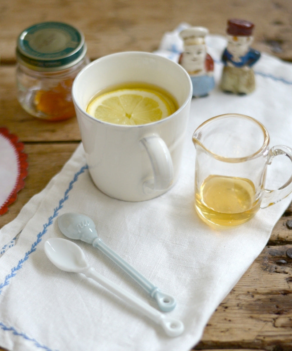Fredonner Tea Spoon White (12.5 x 2.5 cm