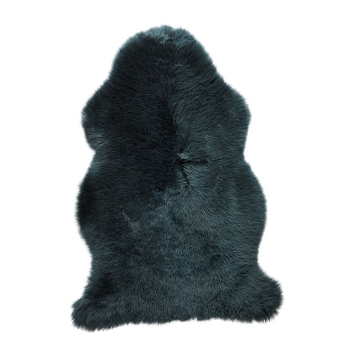Sheepskin Rug Shorthaired - dark gray sheepskin rug natural