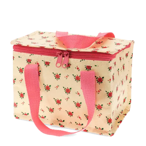 Rex London Insulated lunch bag - French Rose L- 21 cm W- 12 cm H- 16 cm