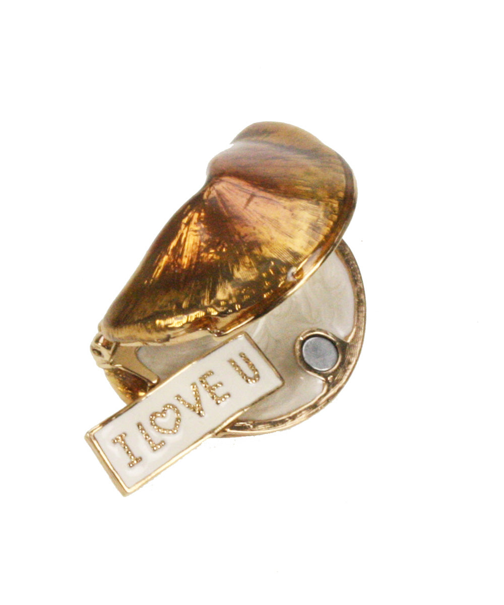 Pill box Fortune cookie 5 x 3 x 2.5 cm