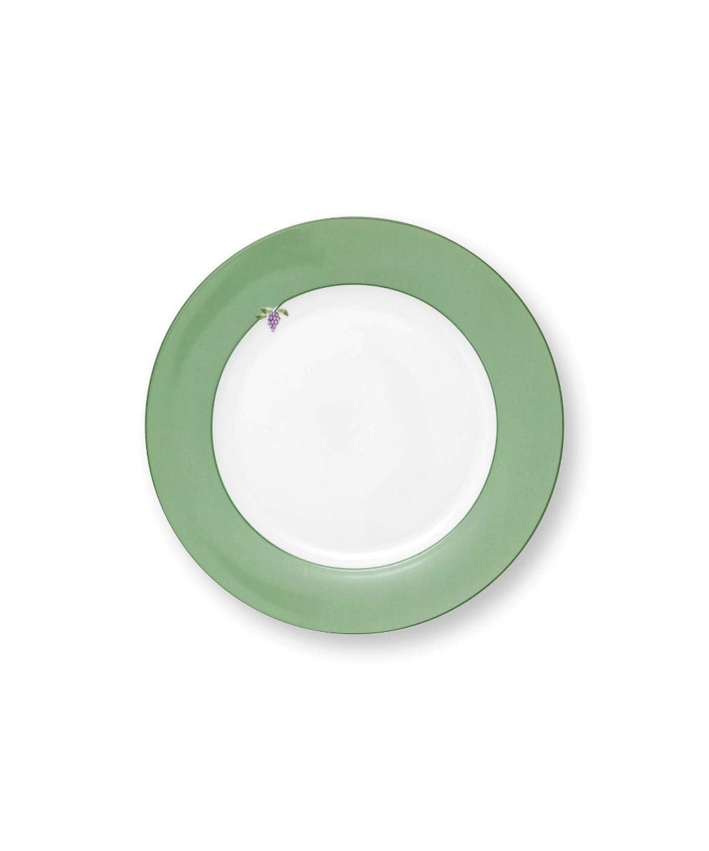 Plate Lily & Lotus Uni Light Green (5 cm)