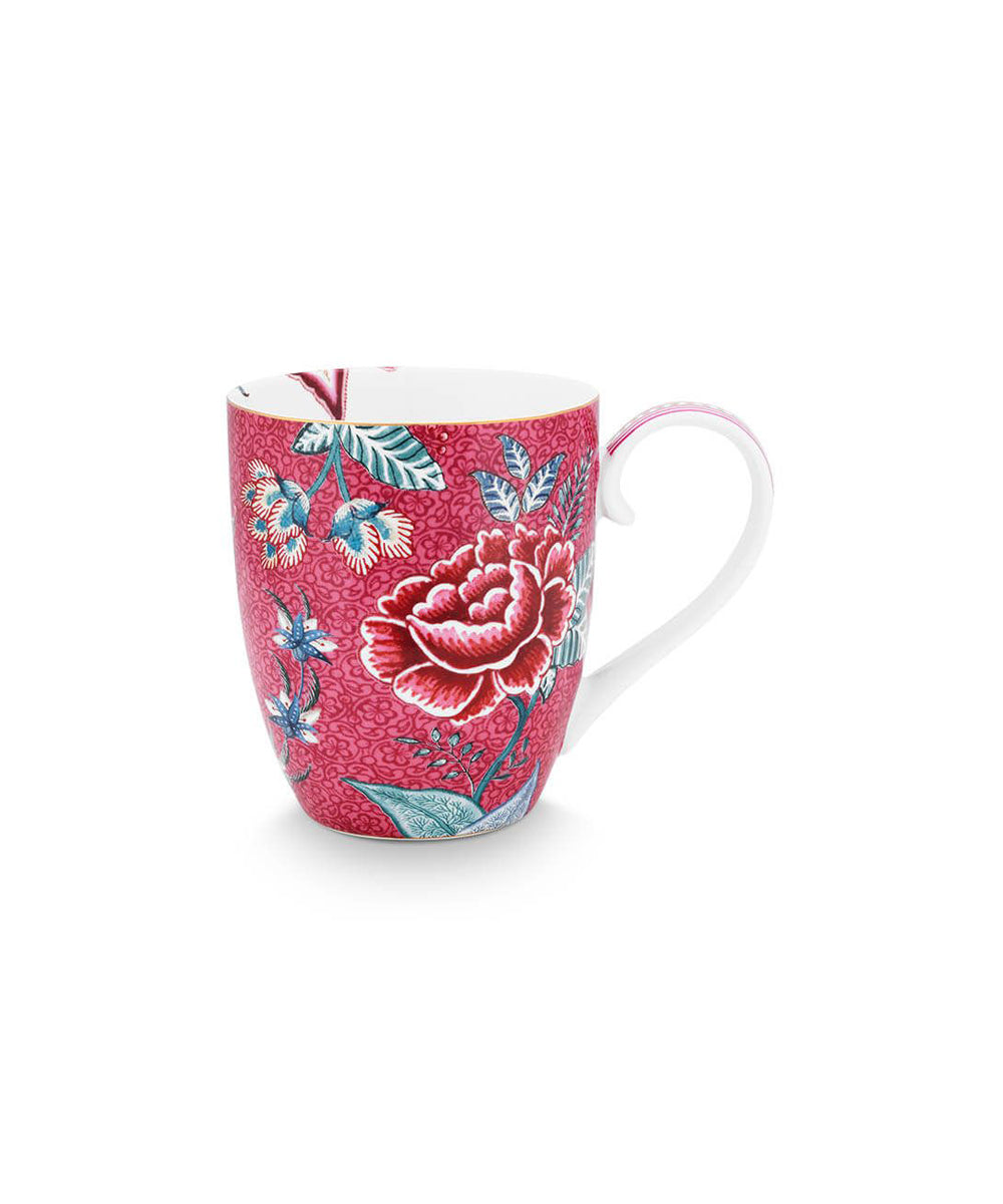 Mug Flower Festival Dark Pink (450 ml)