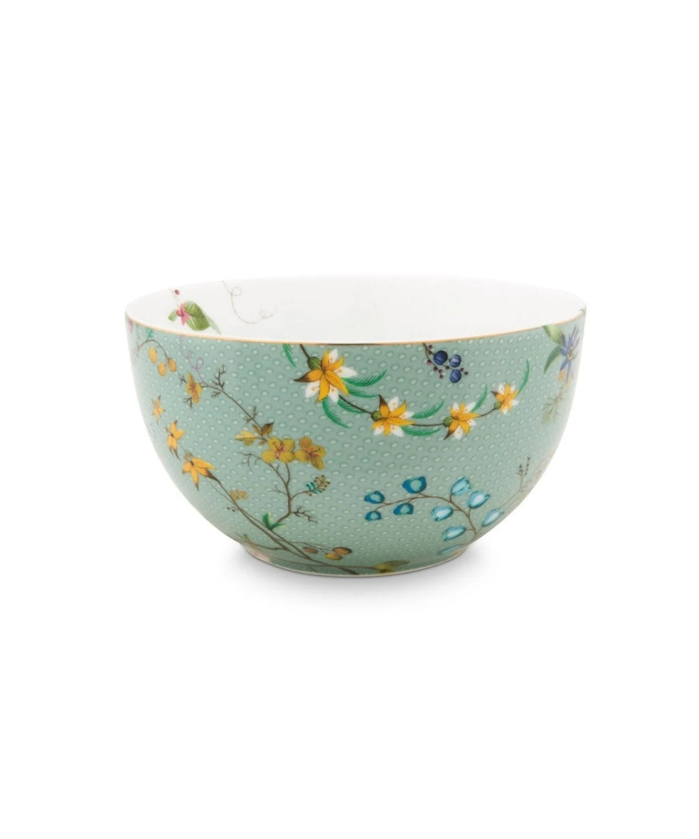 Bowl Jolie Flowers Blue 12 cm