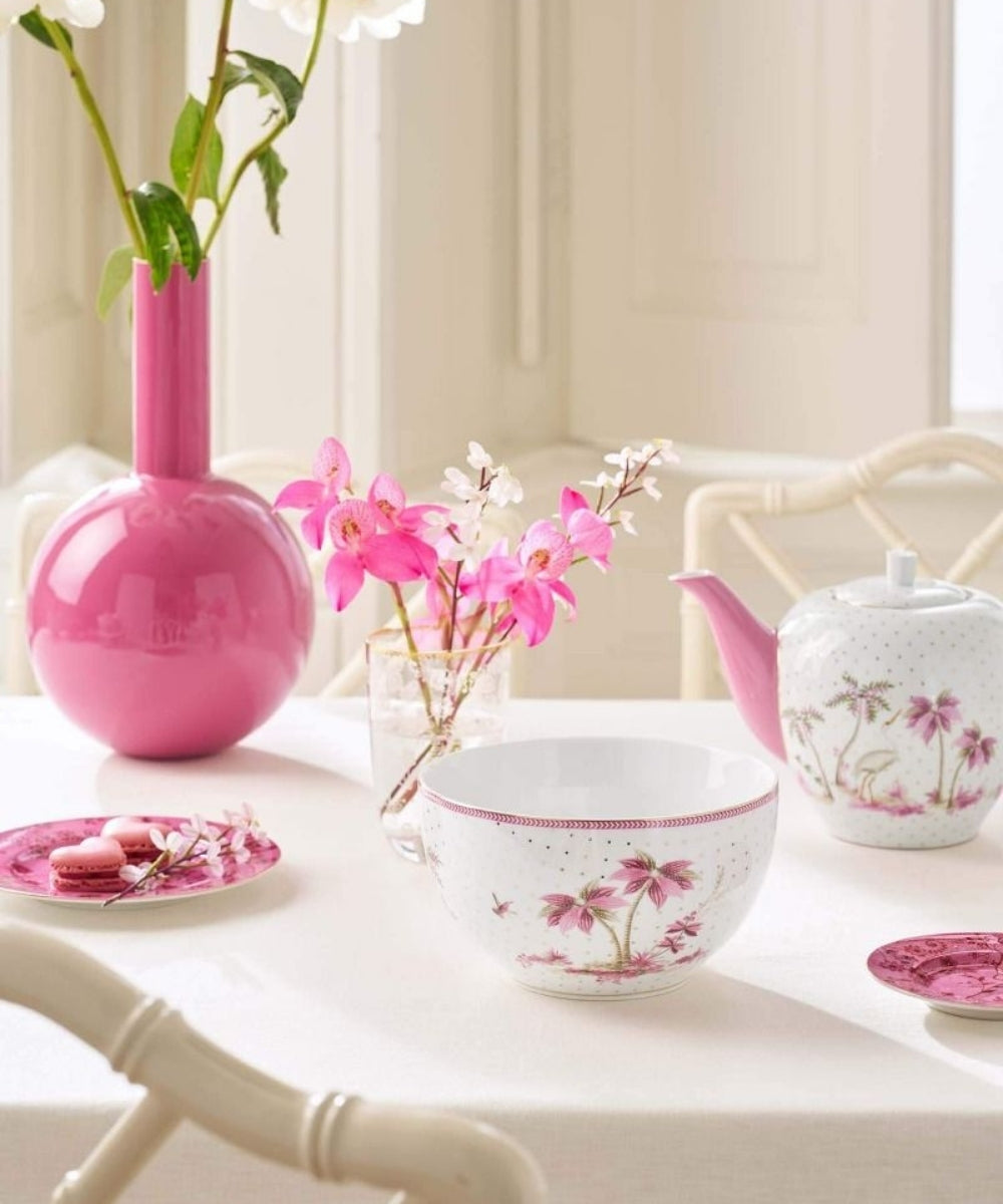 Bowl Jolie Dots Gold Pink (18 cm)