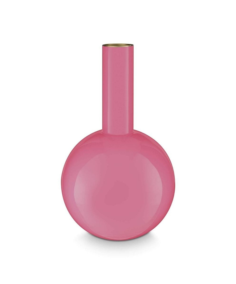 Vase Metal Pink (33 cm)