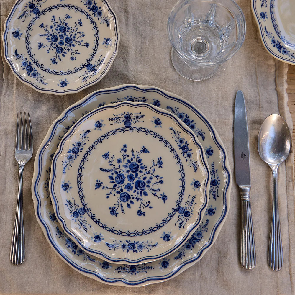 Costa Nova Salad/dessert plate 21 Vila H- 2.5 cm Olive-blue