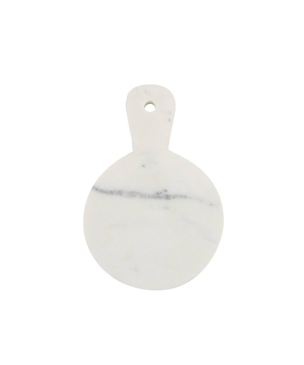 Mini Round White Marble Board