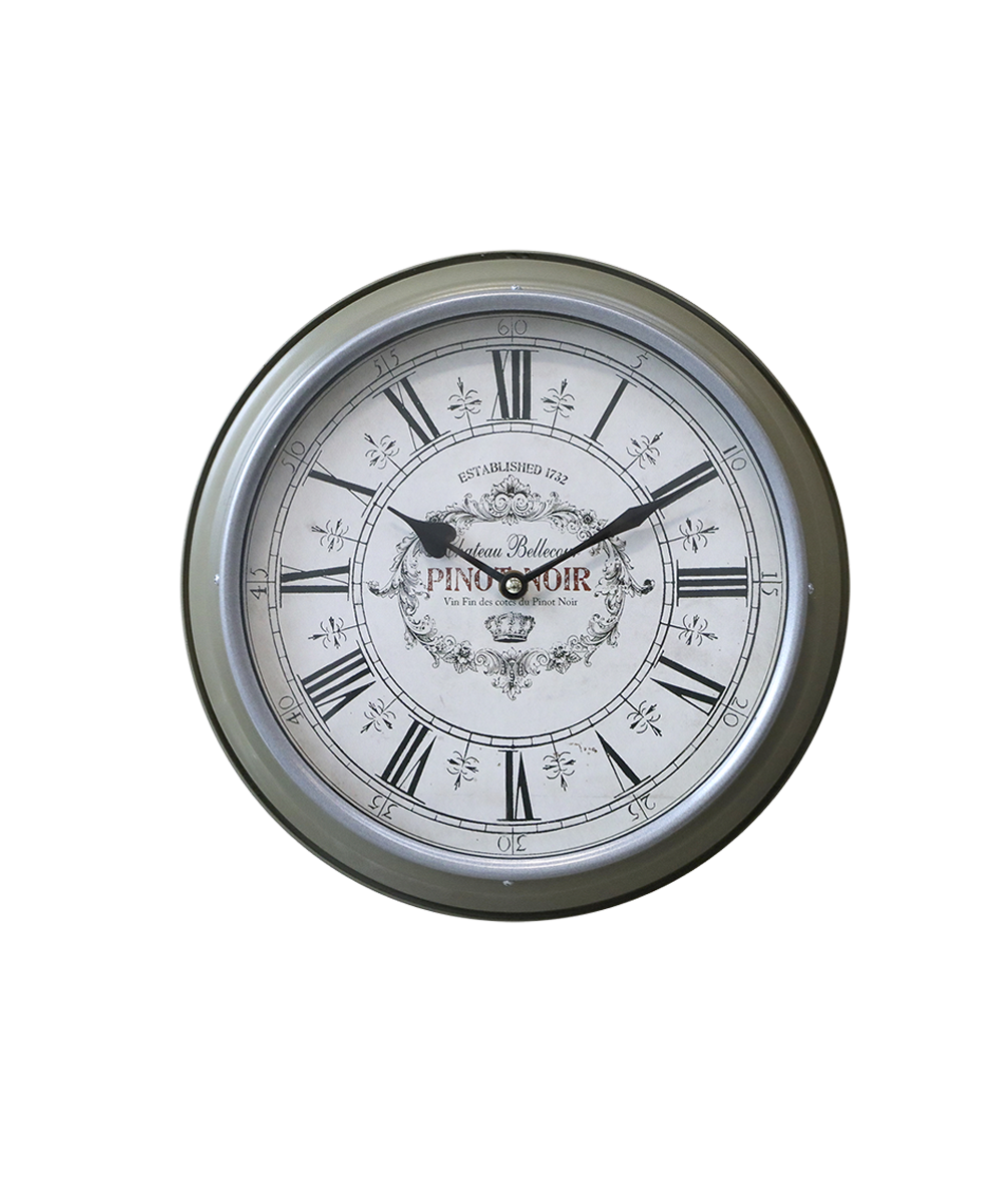 Wall Clock D32/W6 cm green
