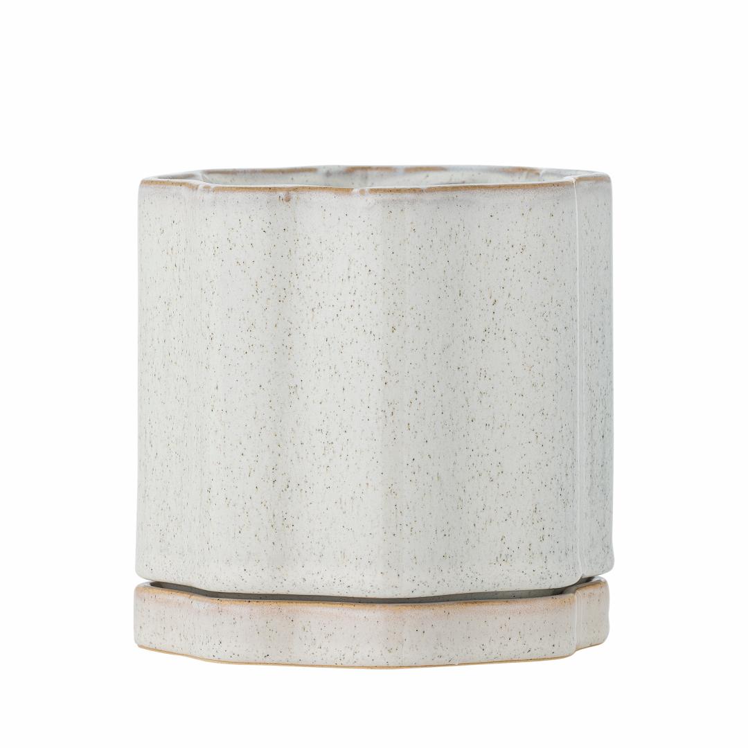 Argyle Flowerpot w/Saucer