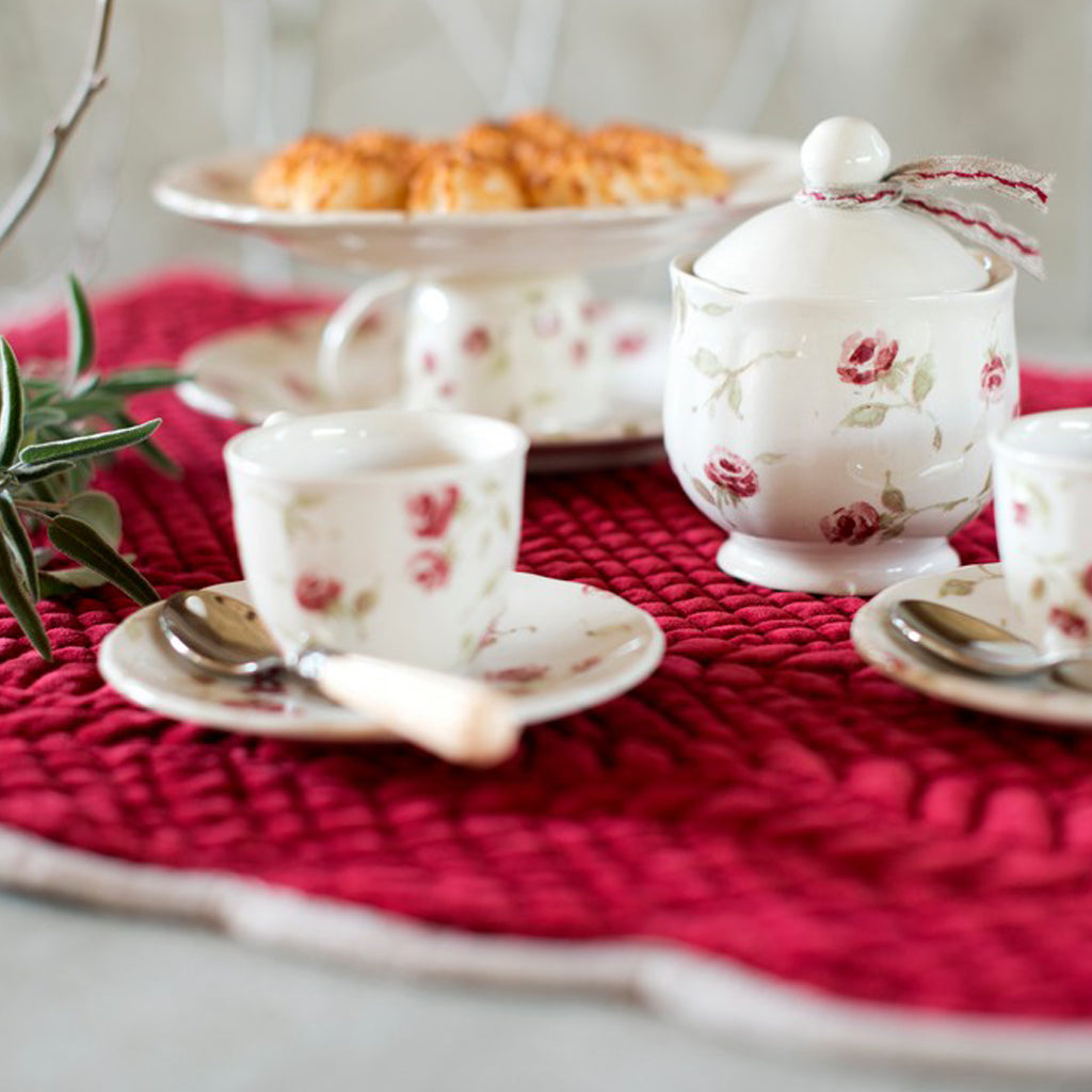 Blanc Mariclo Floret Full Sugar Bowl 280 Ml