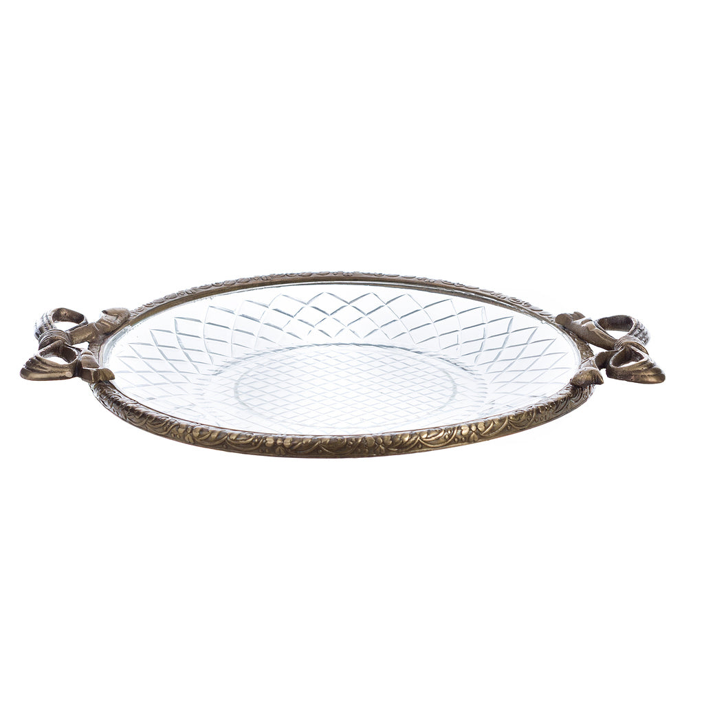 Blanc Mariclo Tray L- 25 cm W- 3 cm H- 19.50 cm