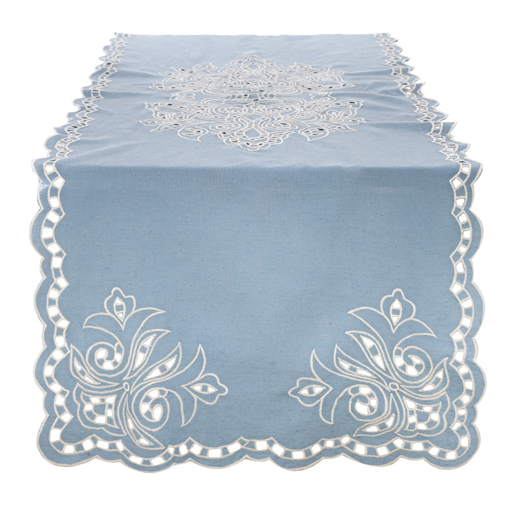 Blanc Mariclo Table Runner L- 50 cm W- 150 cm