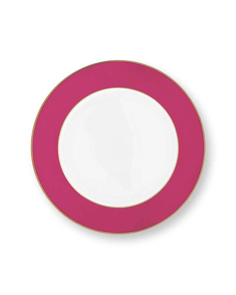 Pip Studio Pip Chique Gold-Pink Plate Second Chance | 23 cm