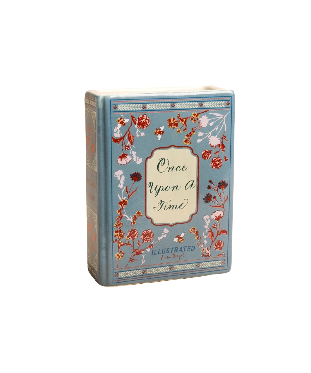 Once Upon A Time Mini Ceramic Book Vase