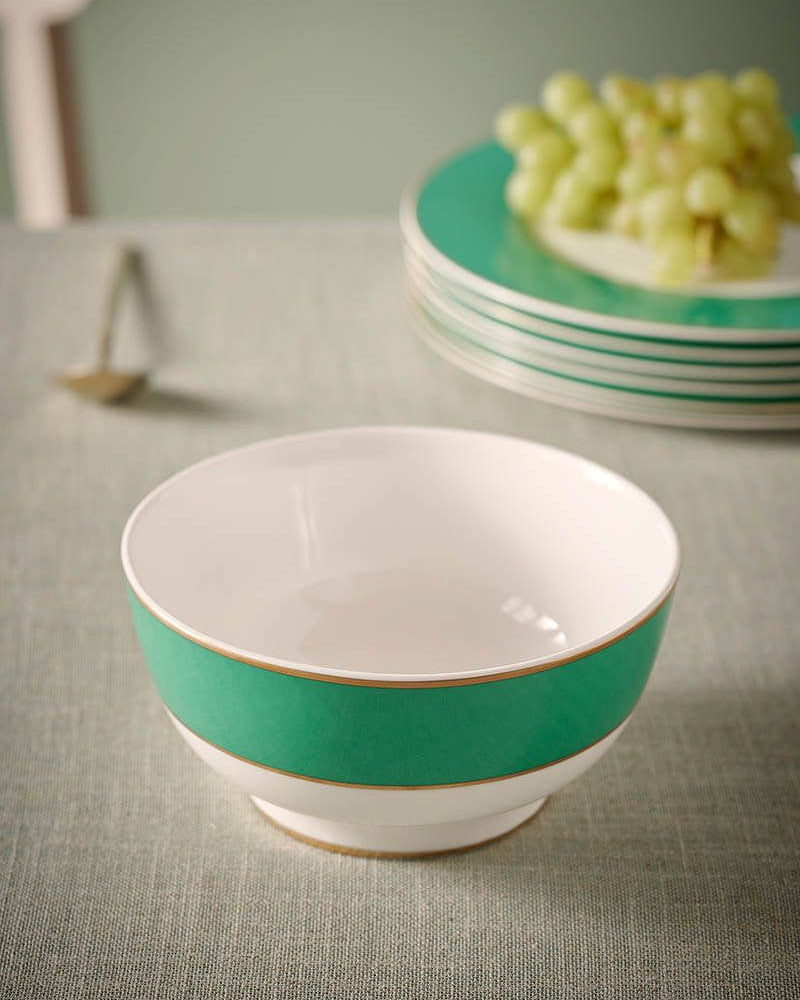 Pip Studio Pip Chique Gold-Green Bowl Second Chance | 15.5 cm