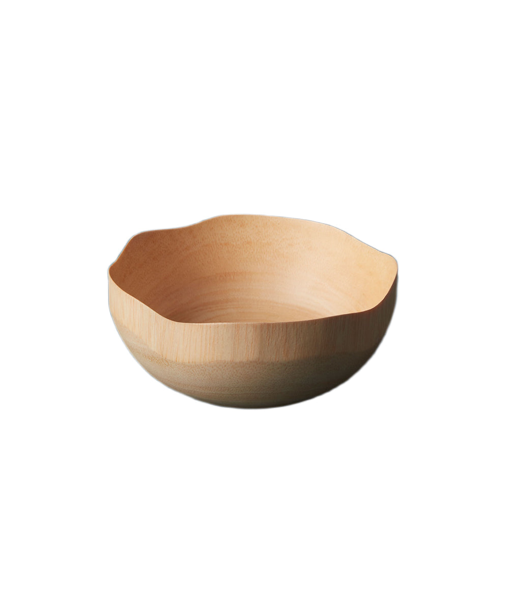 Kiln Mango Wood Wave Edge Bowl Small