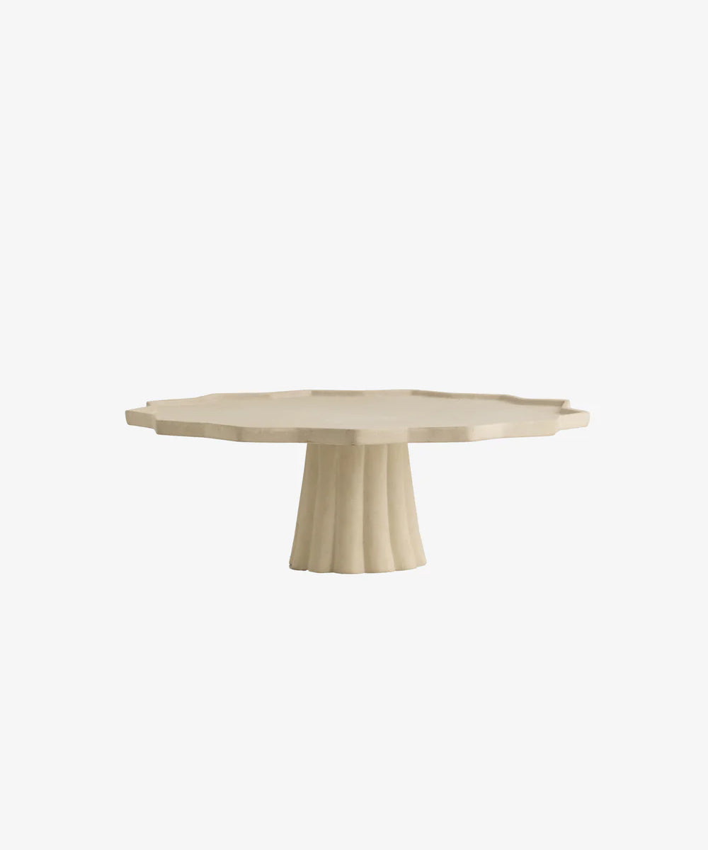 MINU tray on foot - ivory