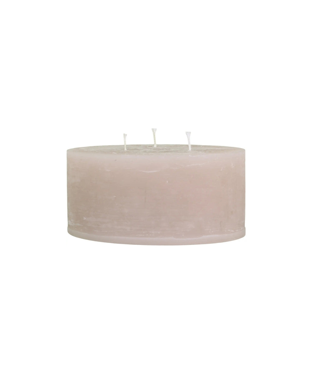 Macon Pillar Candle Rustic 42 H H7/D15 Cm Dusty Rose