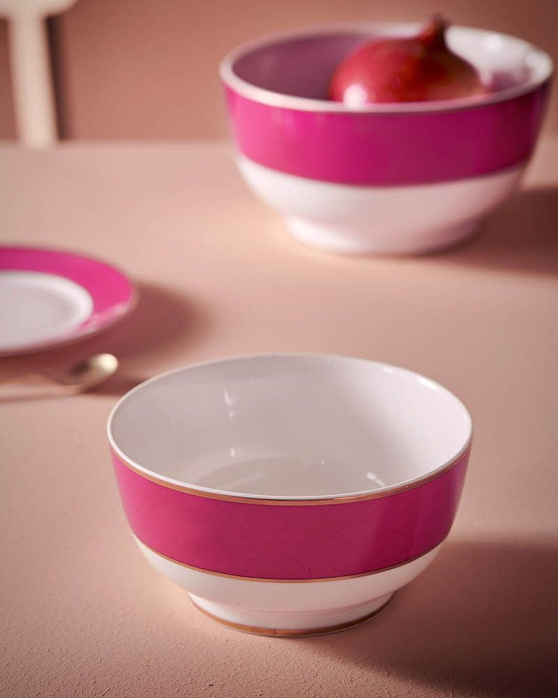 Pip Studio Pip Chique Gold-Pink Bowl Second Chance | 15.5 cm