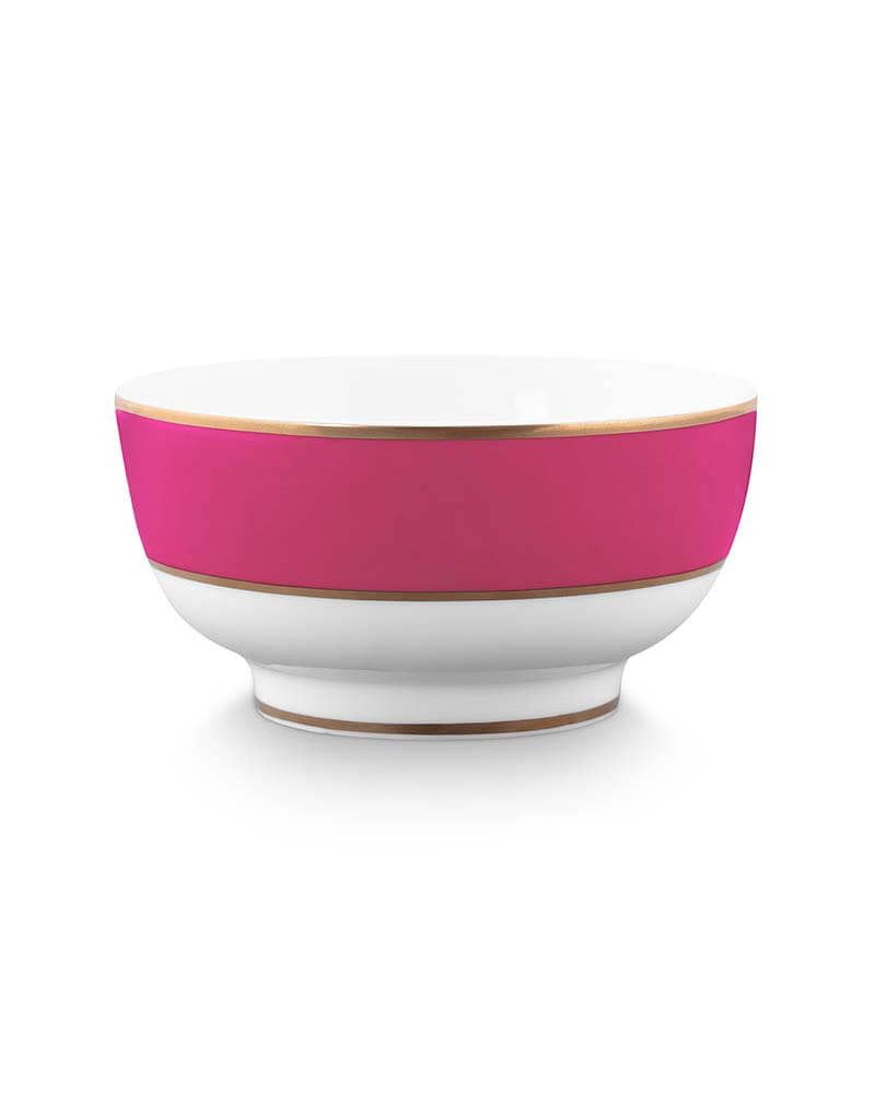 Pip Studio Pip Chique Gold-Pink Bowl Second Chance | 12.5 cm