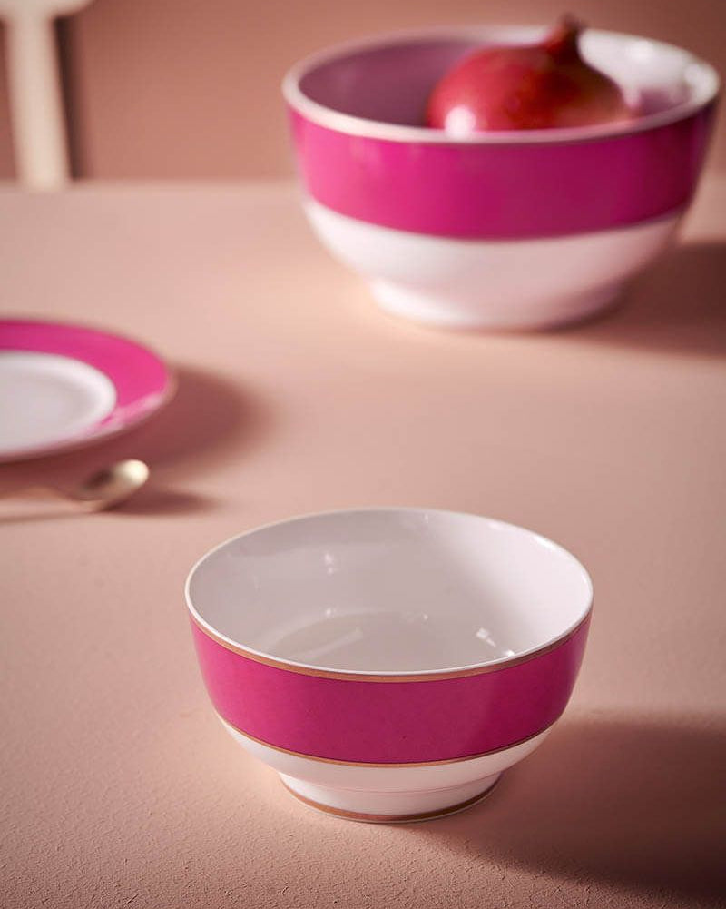Pip Studio Pip Chique Gold-Pink Bowl Second Chance | 12.5 cm