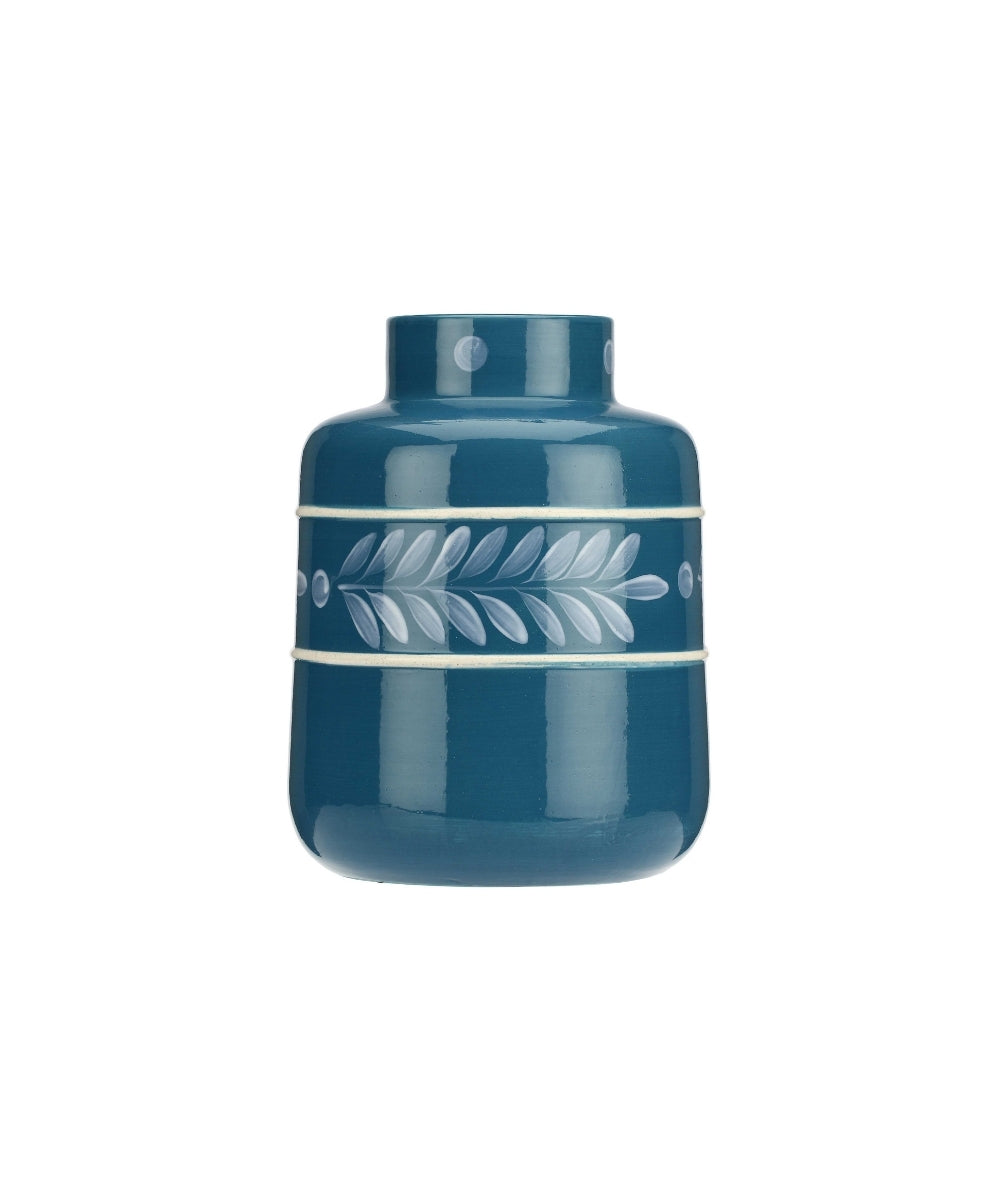 Laurus Cylindircal Vase Blue (Large)