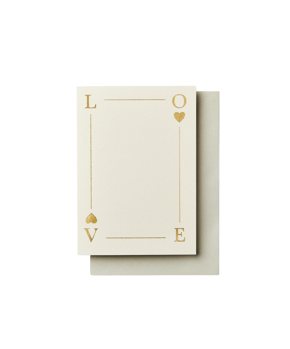 Love Playing Card