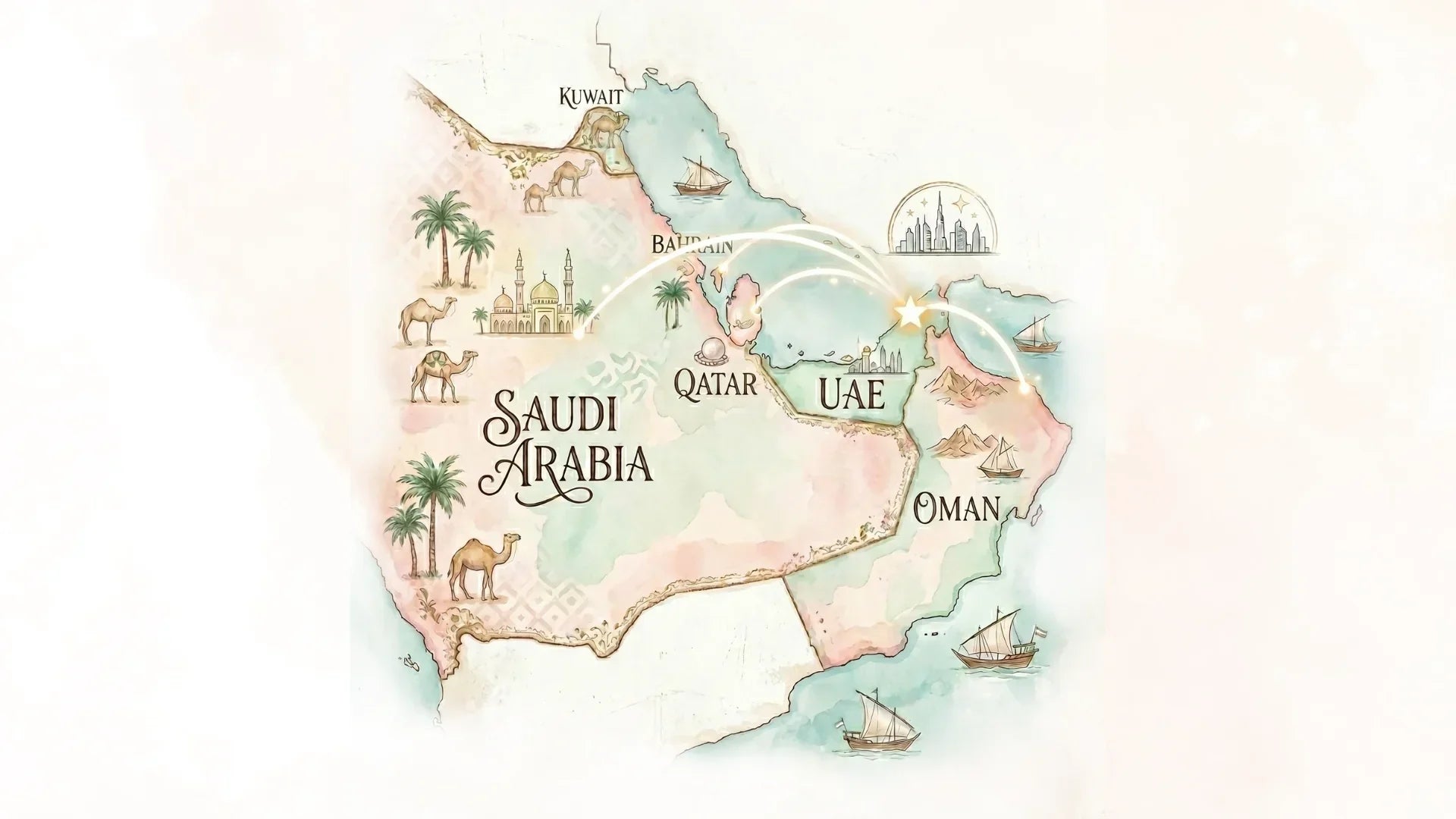 Little Luxuries Now Ships Across the GCC: Oman, Bahrain, Qatar, and Saudi Arabia