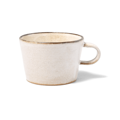 Marumitsu Bouleau tappered mug
 Pottery gray W- 1.10 cm D- 0.85 cm H- 0.56 cm