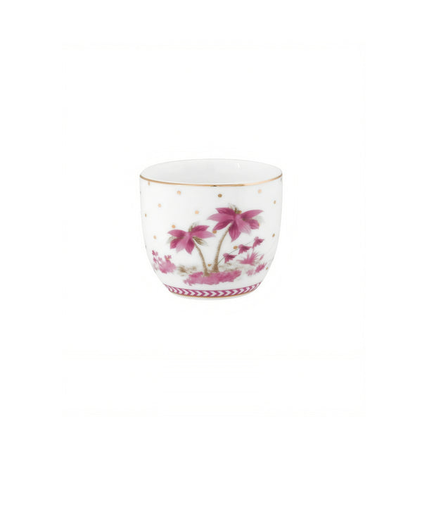Pip Studio Egg Cup Jolie Dots Gold Pink 5 cm D- 5 cm Porcelain