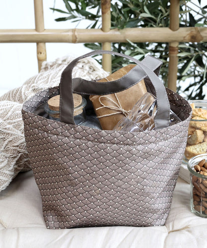 Pessac Cooler Bag w. handle H20/L32/W16 cm mocca