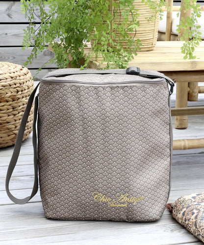 Pessac Cooler Bag w. handle and shoulder strap H32/L26/W16 cm mocca