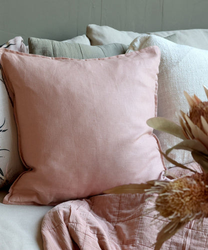 Aix Pillowcase in linen L50/W50 cm taupe