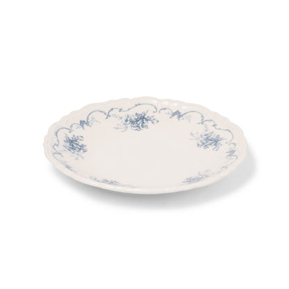 Marumitsu Moment 240 Porcelain Plate Blue D- 24 cm H- 3 cm