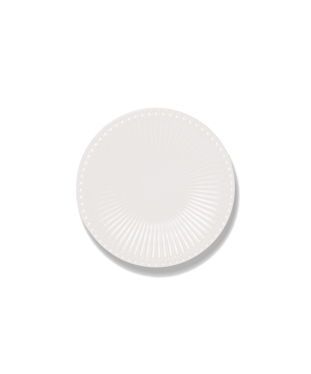 Merci 140 Plate Round White (14 x 14 x 19 cm)