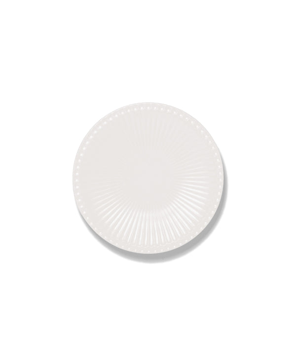 Merci 140 Plate Round White (14 x 14 x 19 cm)