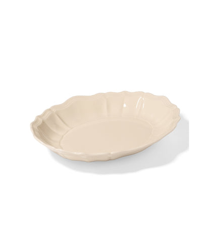 Communus 325 Oval Bowl White (32 x 27 x 6 cm)