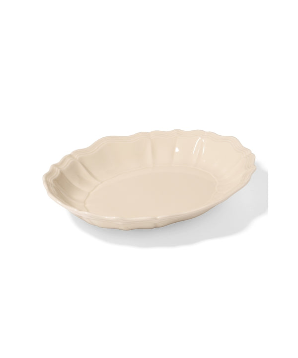 Communus 325 Oval Bowl White (32 x 27 x 6 cm)