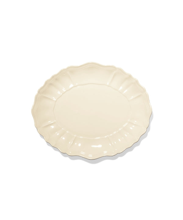 Communus 350 Oval Plate White (35 x 28 x 3.8 cm)