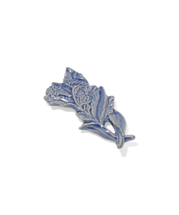 Bouquet Garni Cutlery Rest Blue (13 x 6 x 1.5 cm)