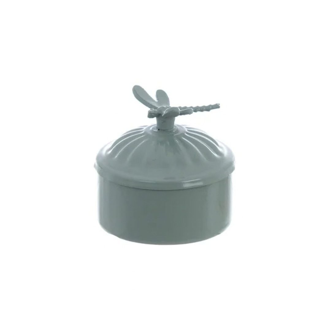 Blanc Mariclo Green Decorative Box | L 6.1 W 6.2 H 6.1 cm Metal