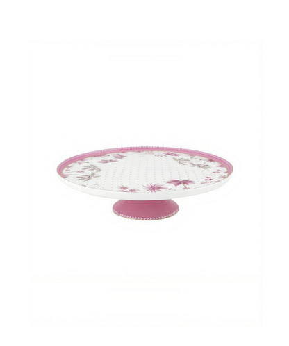 Pip Studio Mini Cake Tray Jolie Dots Gold Pink 21 cm D- 21 cm Porcelain