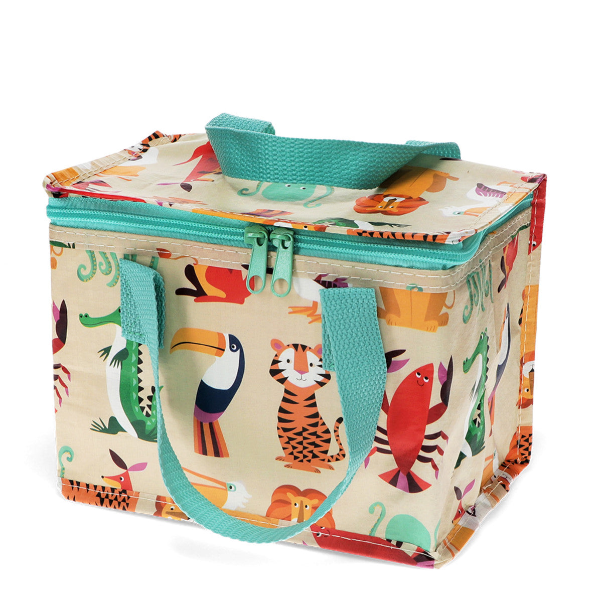 Rex London Insulated lunch bag - Colorful Creatures L- 21 cm W- 21 cm H- 16 cm