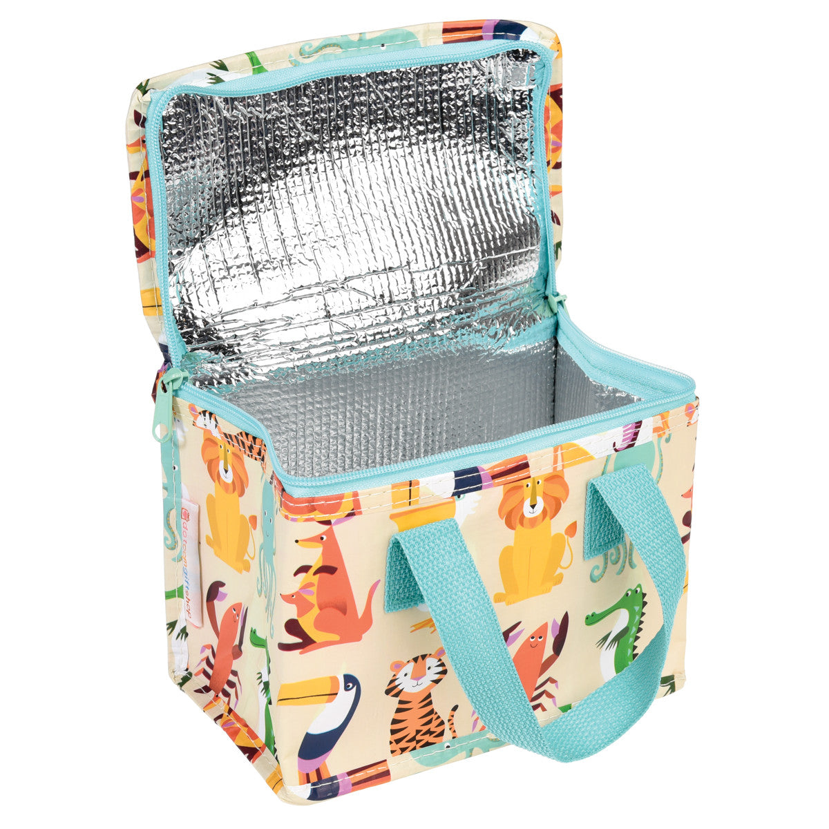 Rex London Insulated lunch bag - Colorful Creatures L- 21 cm W- 21 cm H- 16 cm